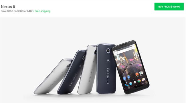 Fotografía - [Alerte pacte] Google Drops Prix de Nexus 6 Sur Play Store de 150 $, Offres Nexus 9 Avec 50 $ Play Store carte-cadeau